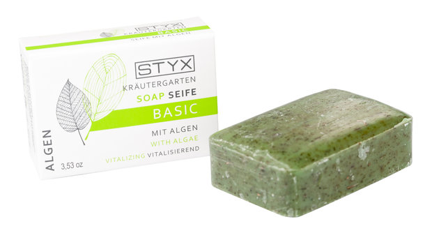 Kräutergarten basic zeep met algen 100g