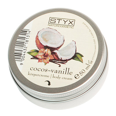Kokos vanille body crème 50ml