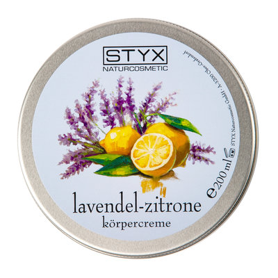 Lavendel citroen body crème 200ml